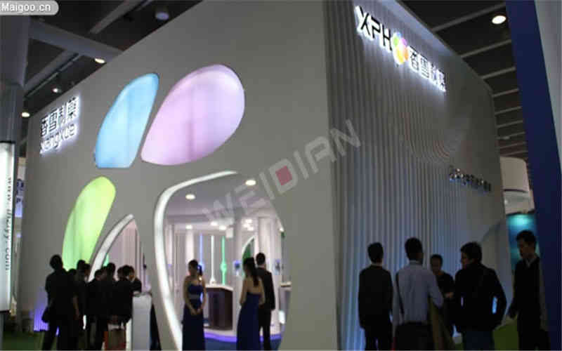 香雪制藥醫藥器械展覽會廣州展臺設計搭建