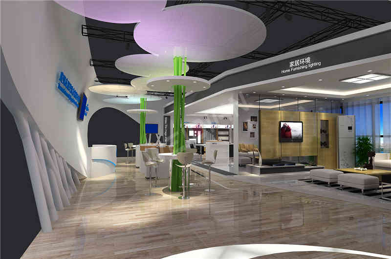 美的廣州國際照明展覽會-光亞展廣州展臺設計搭建 美的廣州國際照明展覽會-光亞展廣州展臺設計搭建