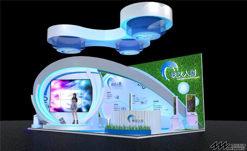 海爾集團參展廣州會展中心（LVCC）廣州展覽設計展臺搭建5