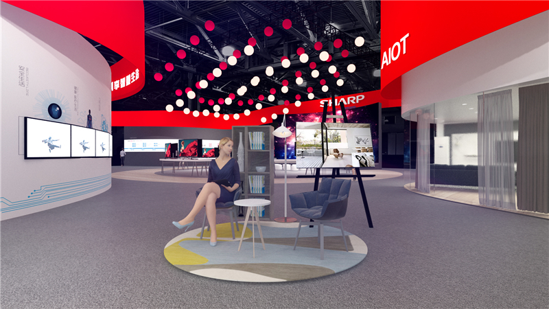 納思達美極有限公司參展廣州展覽中心展覽設(shè)計展臺搭建4